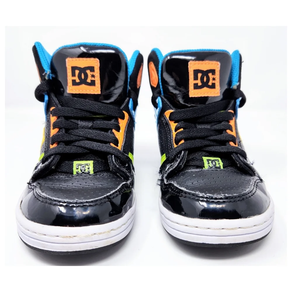 DC Youth's Rebound J skateboard sneakers Size 12 - Picture 5 of 8